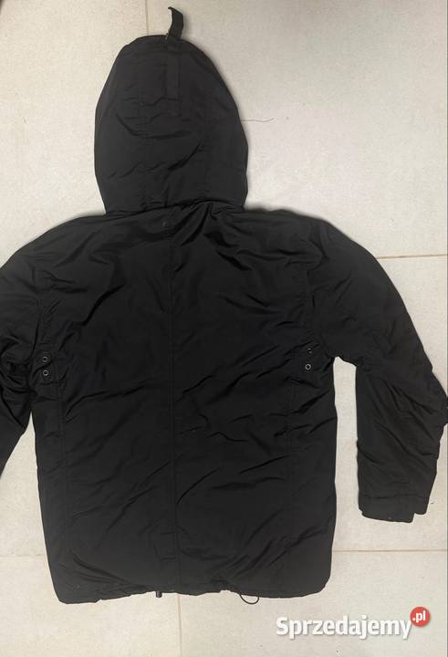 REDFORD Menswear NORMAN PARKA Czarna zimowa Odzież i bielizna męska małopolskie Lednica Górna