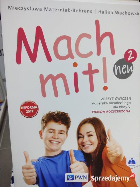Mach mit 2 ćwiczenia niemiecki rozszerzenie Antykwariat Warszawa
