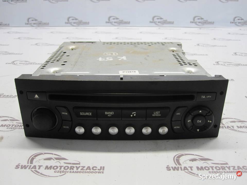 C4 GRAND PICASSO I 10r radio CD A2C53257135 Sprzęt audio fabryczny