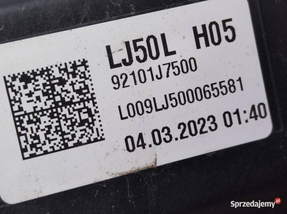 Lampa Lewy Przód Kia Ceed III GT J792111010 Pleszew