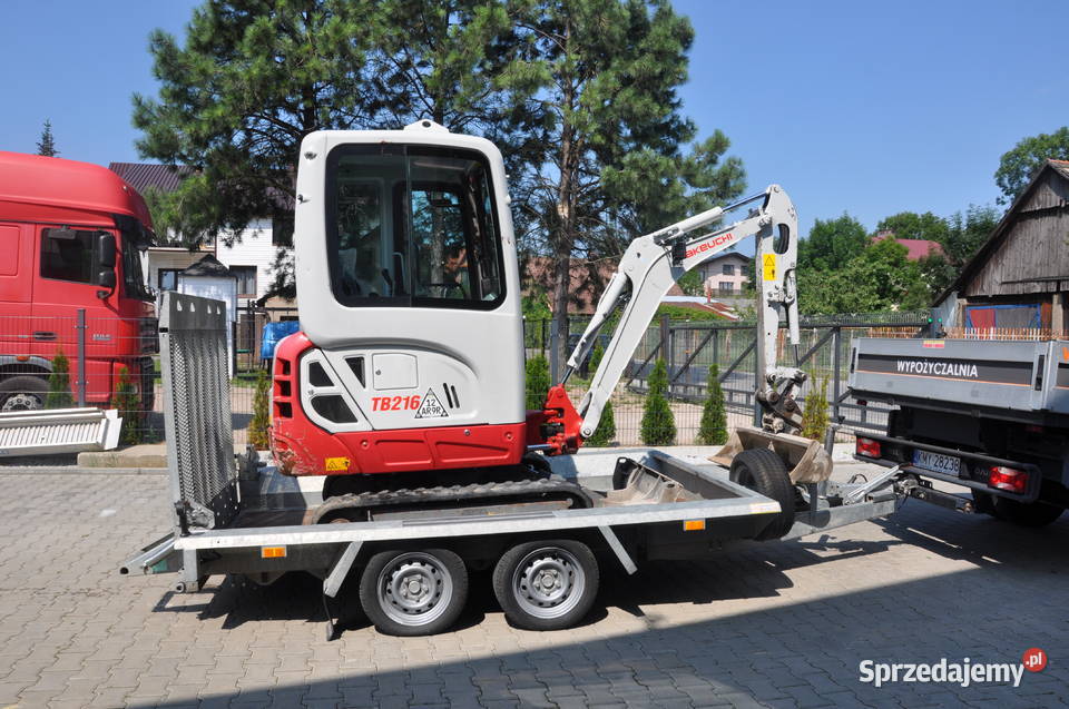 Mini koparka Takeuchi TB 216 Okazja Myślenice sprzedam