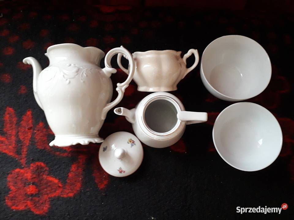 Porcelana PRL Sygnatura talerze dzbanki inne 25 Katowice