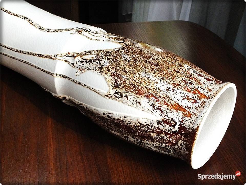 Wysoki Wazon Ditmar Urbach lata 60te XXw Żary