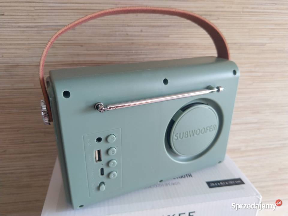 NAJTANIEJ Radio z Głośnikiem BT usb Wbudowana śląskie