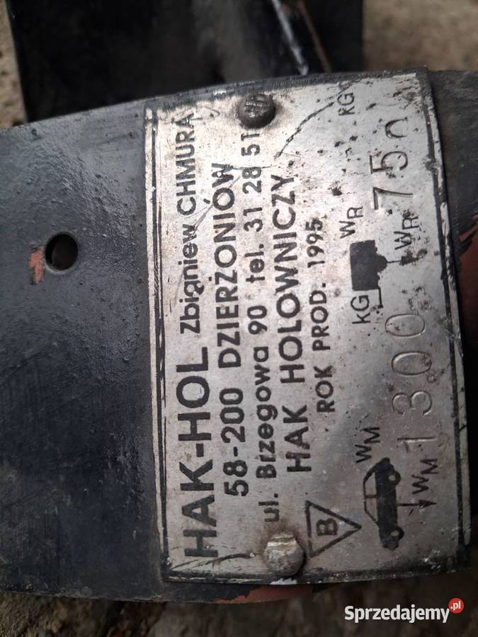 Sprzedam hak holowniczy do wózka widłowego Cieszyn