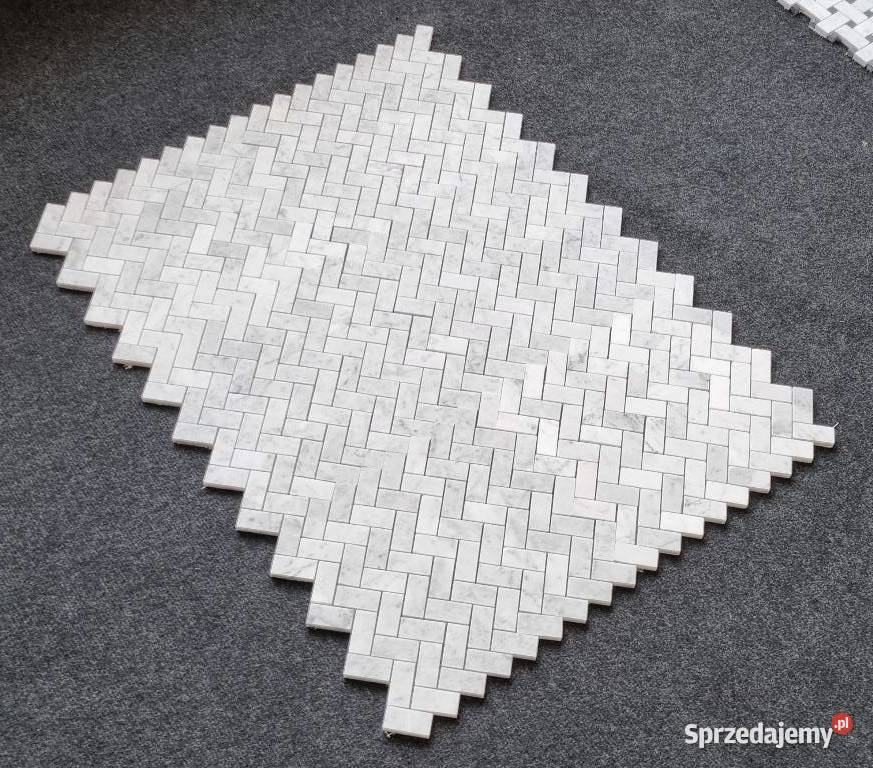 MOZAIKA MATOWA BIANCO CARRARA JODEŁKA JODŁA sprzedam
