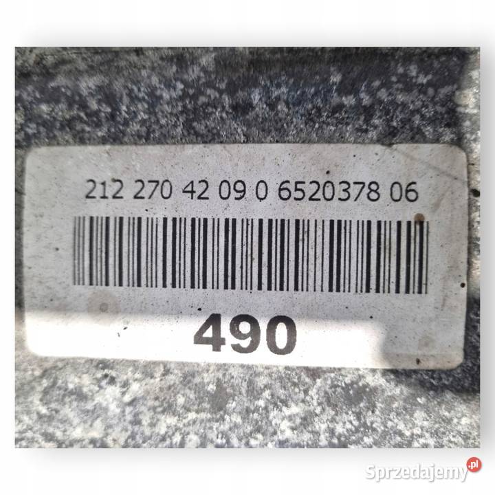 SKRZYNIA BIEGÓW 2122704209 Mercedes W212 W204 22 Chełm