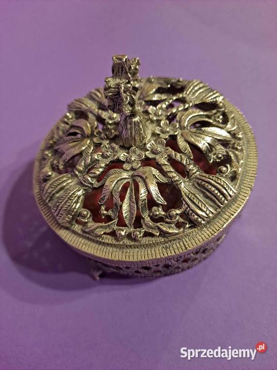 Puzderko Szkatułka biżuteria etc VINTAGE ART Pozostałe