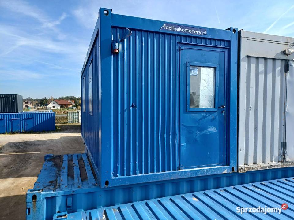 KONTENER BIUROWY SZATNIA ZAPLECZE BUDOWY Wrocław