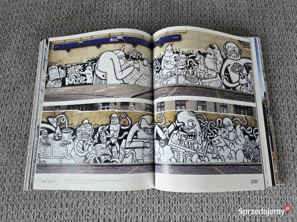 Książka Street Art Polska Paweł Kwiatkowski Wyd Książki naukowe i popularnonaukowe Warszawa