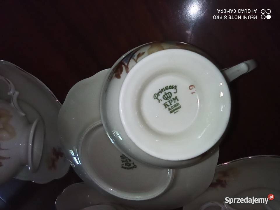 Filiżanka Princess KPM Wałbrzych C Krister Lata Porcelana i szkło Gdańsk