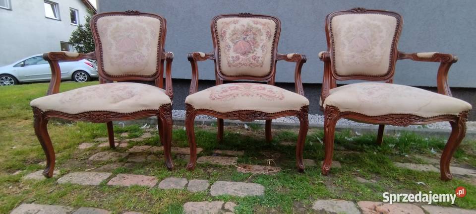 Fotel gobelin styl ludwikowski Lubań sprzedam