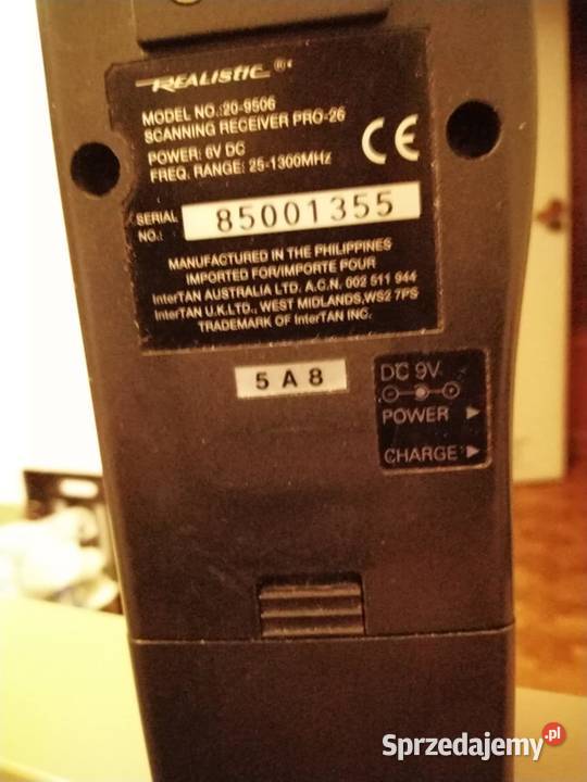 Yupiteru Realistic Baofeng Rexon Skaner Płońsk