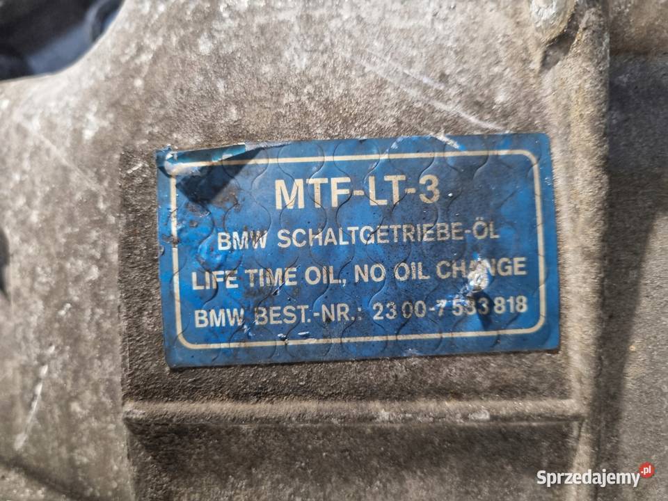 SKRZYNIA BIEGÓW BMW E60 E61 20 D M47 manualna osobowe lubelskie Chełm sprzedam
