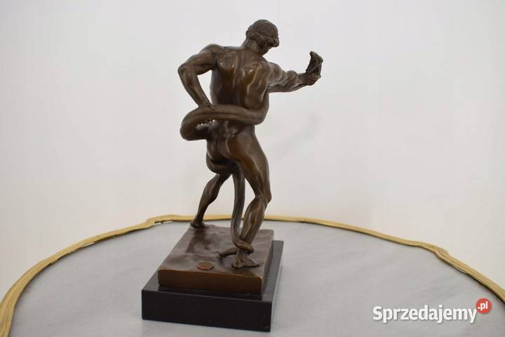 Atleta Walczący z Pytonem Walka z Wężem Figura Kraków