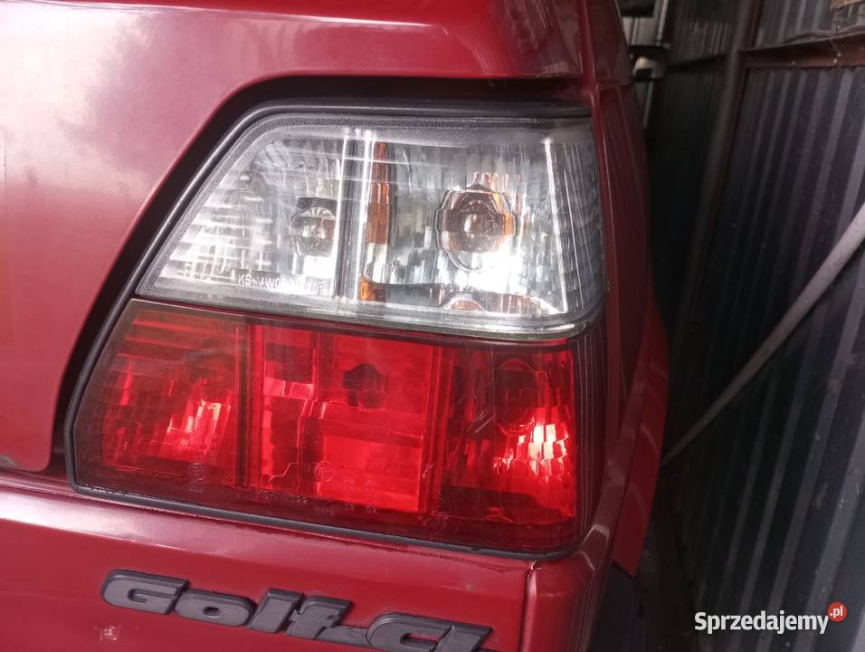 Lampy tył tylne clear golf Mk 2 Świecie nad Osą