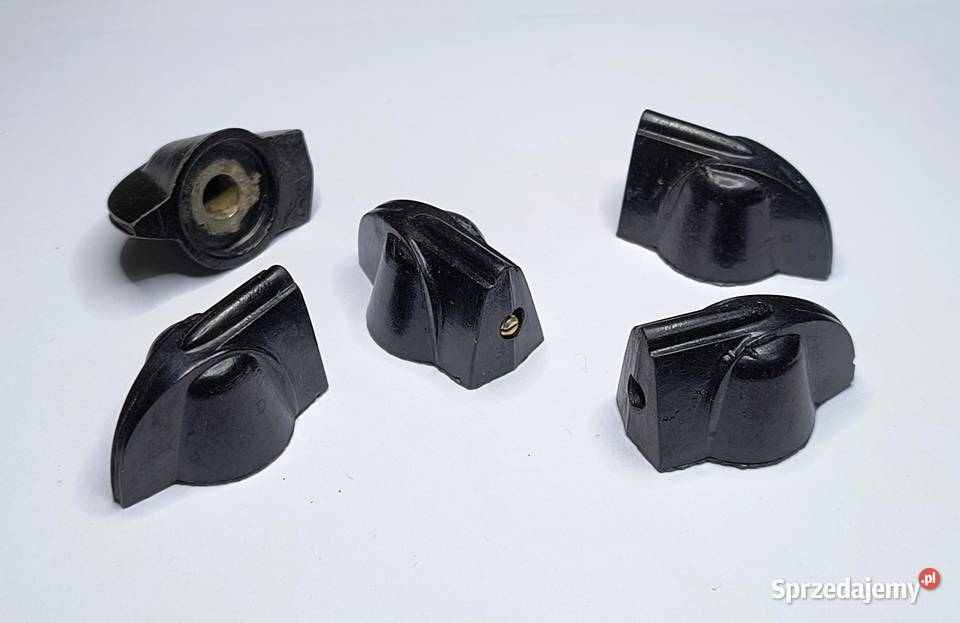 Pokrętło bakelitowe na potencjometr np Unitra oś