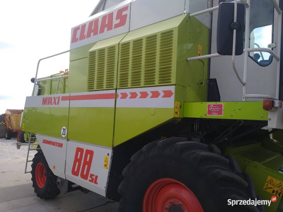 Claas dominator 88 Maxi Czujniki strat ziarna Łowiczówka