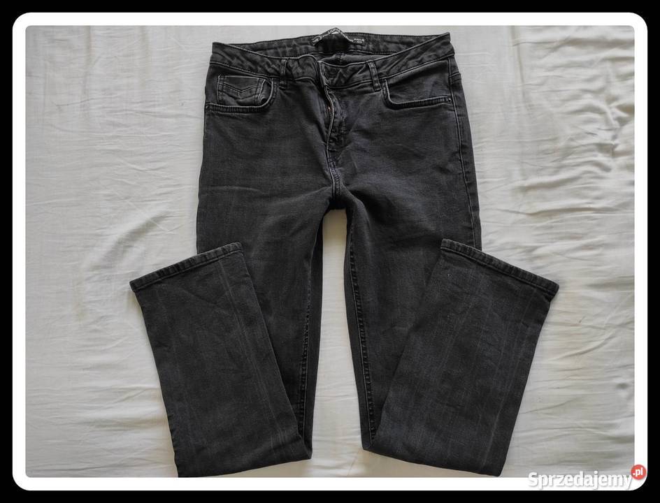 LWC jeans czarne spodnie damskie 42 XL Płock sprzedam