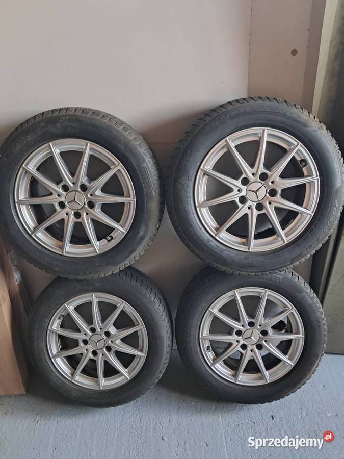 Koła mercedes 20560R16 5x112 et 43 Pirelli Opony i felgi Toruń