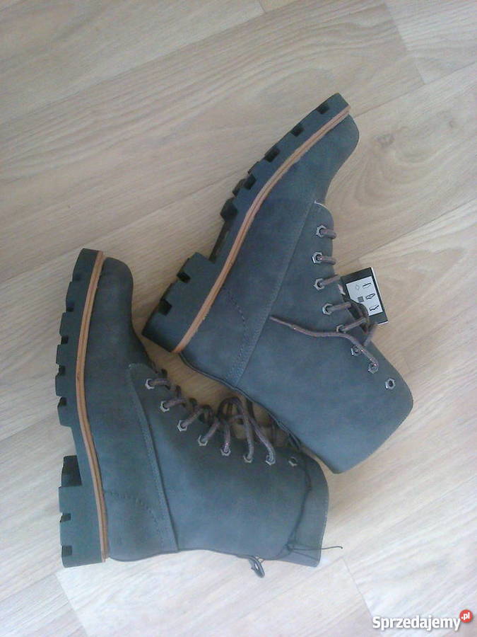 Ocieplane botki militarne Yorker Moda i Styl Olkusz