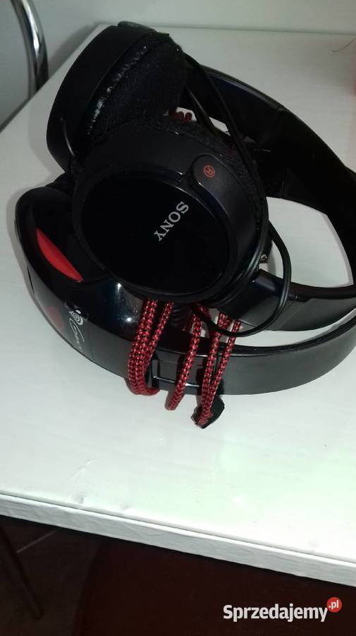 Słuchawki nauszne zestaw 2 sztuki uszkodzone