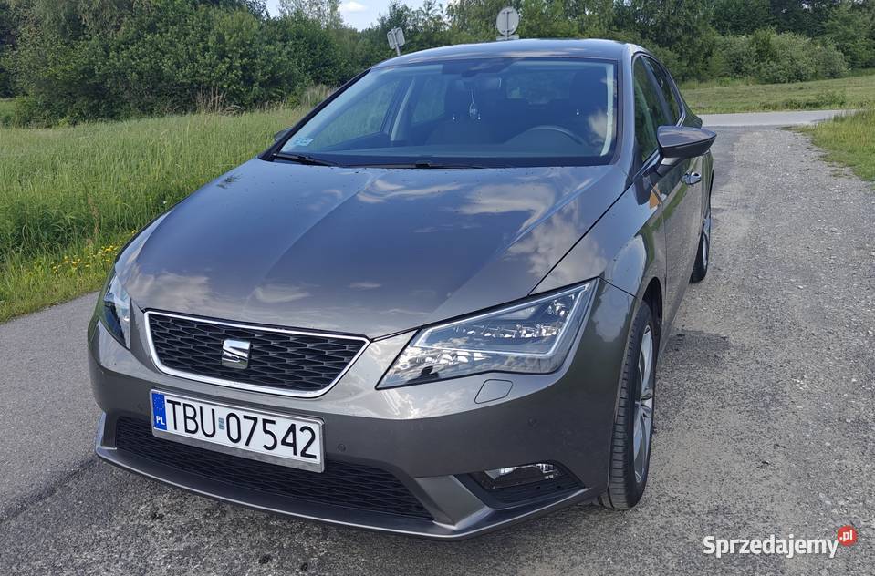 Seat Leon 12 TSI niski przebig podgrzewane fotele świętokrzyskie Busko-Zdrój