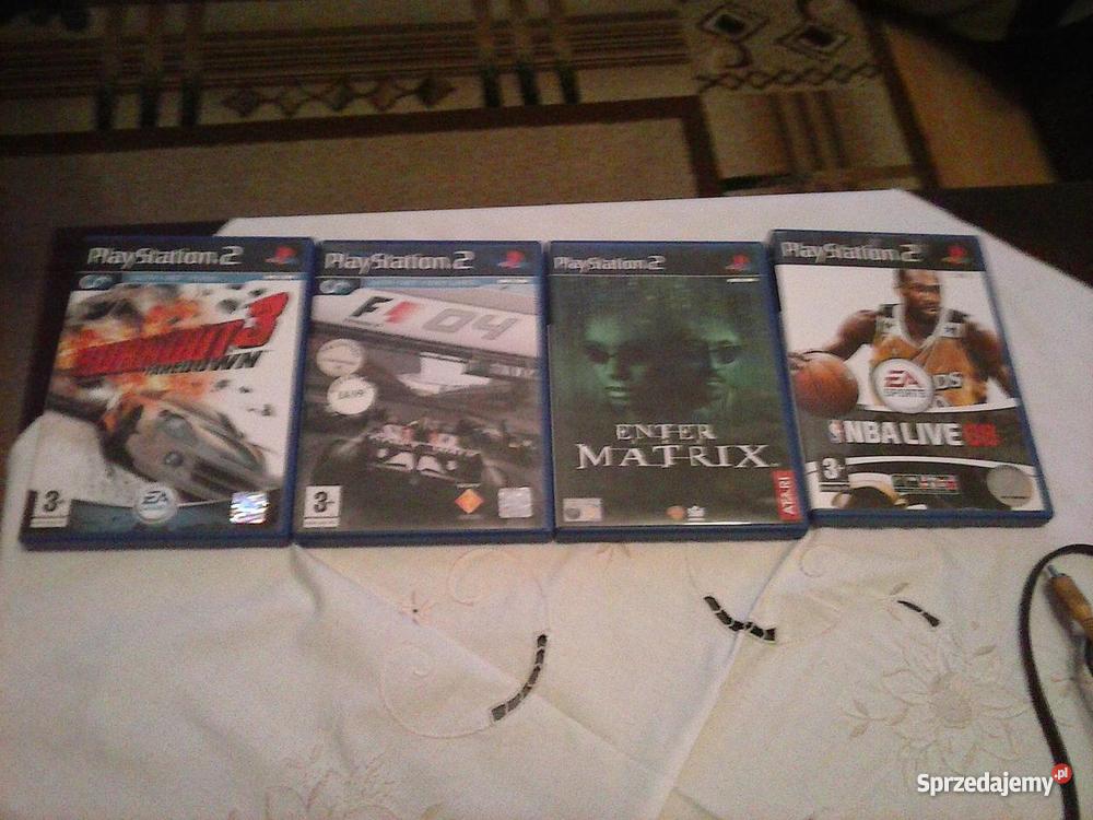 konsole playstation 2 4 gry Kraków