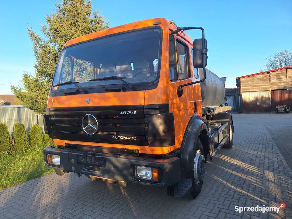 Mercedes 1824 specjalny asenizacyjny beczka pomorskie Lębork