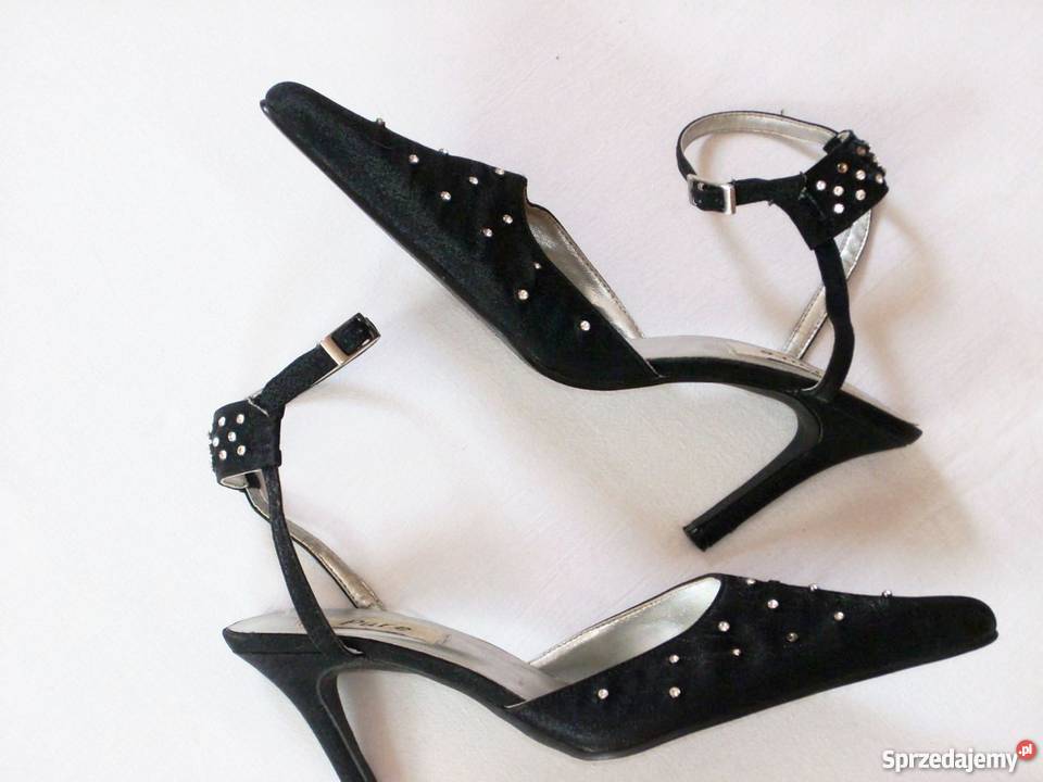 PURE Szpilki z cyrkoniami wizytowe 36 365 Rozmiar 36,5 Nowy Sącz