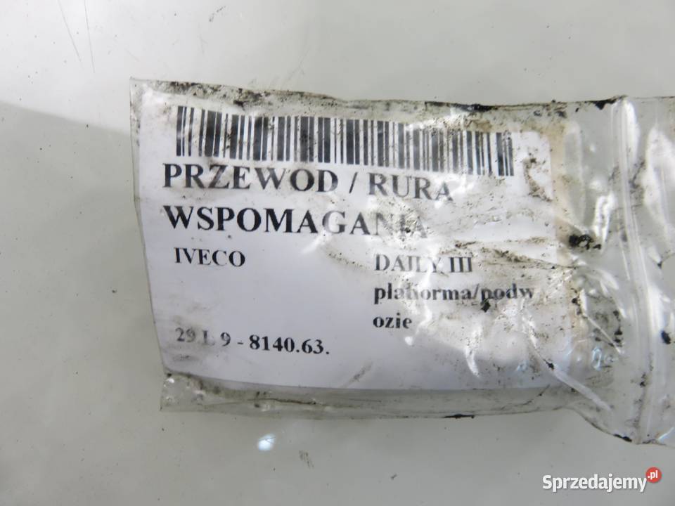 PRZEWÓD WSPOMAGANIA IVECO DAILY III 29 L