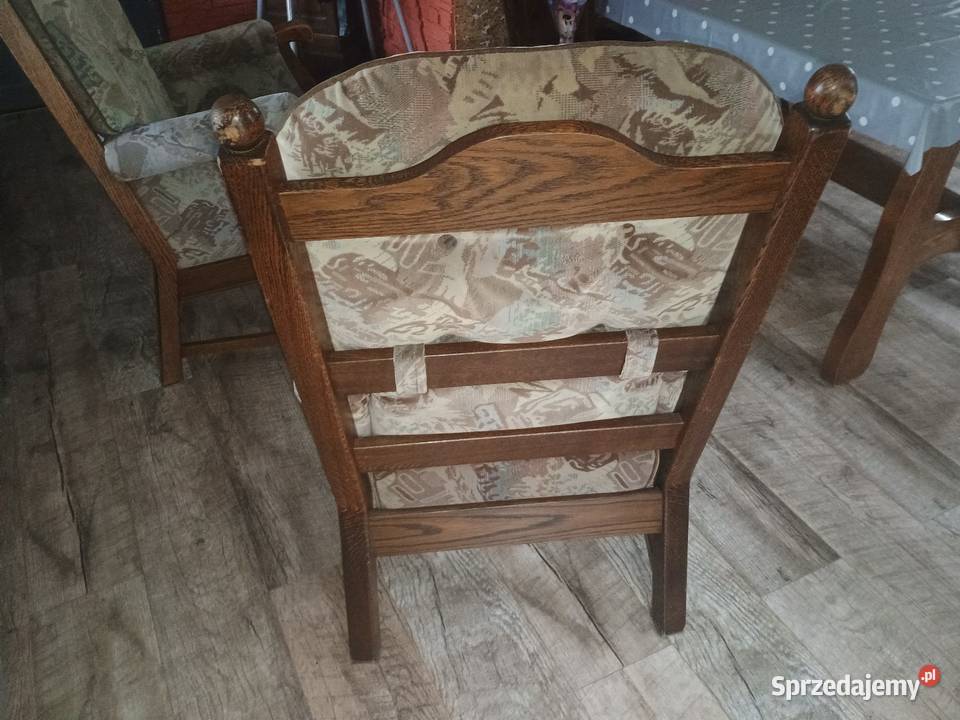 Fotelekrzesła tapicerowane wygodne sprzedam