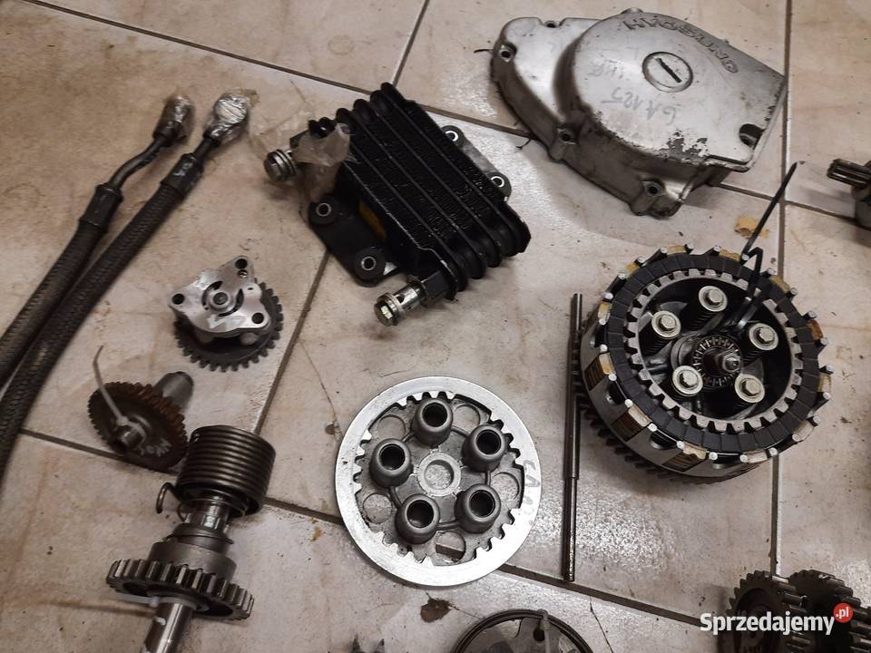 Hyosung GA 125 silnik części skrzynia sprzęgło Jelenia Góra