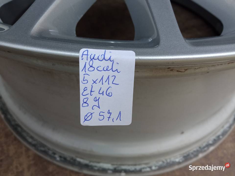 Felgi Audi 18 5x112 et46 8J świętokrzyskie sprzedam