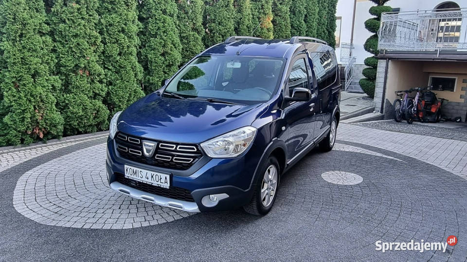 Dacia Dokker Kamera Navi Serwis Super Stan kamera cofania Płońsk sprzedam