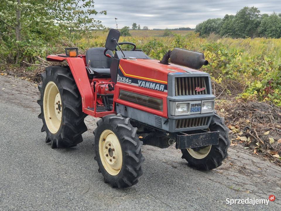 Traktorek traktor YANMAR FX24D 24 44 Wspomaganie