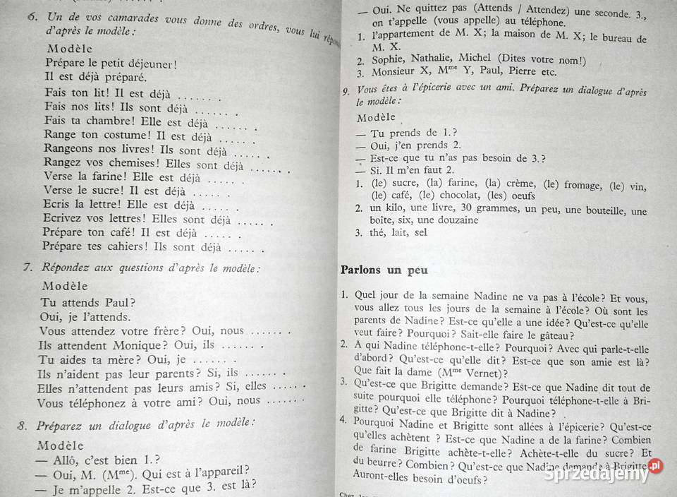 Chez les francais 12 Aleksander Milecki Rok wydania 1984