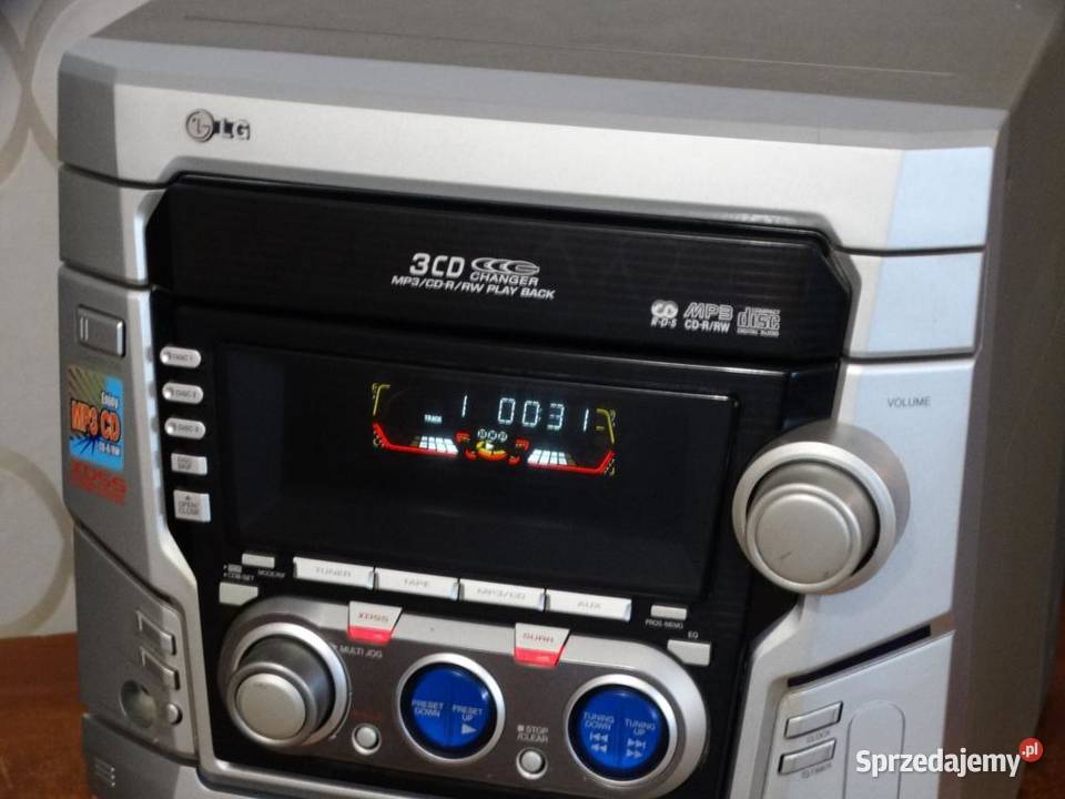 Wieża LG RDS AUX CD sprawna WYSYŁKA Jasło