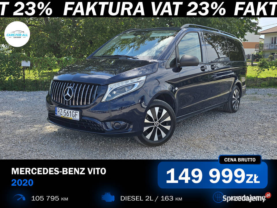 MercedesBenz Vito Tourer 116 CDI L2 Select serwisowany w ASO Rzeszów sprzedam