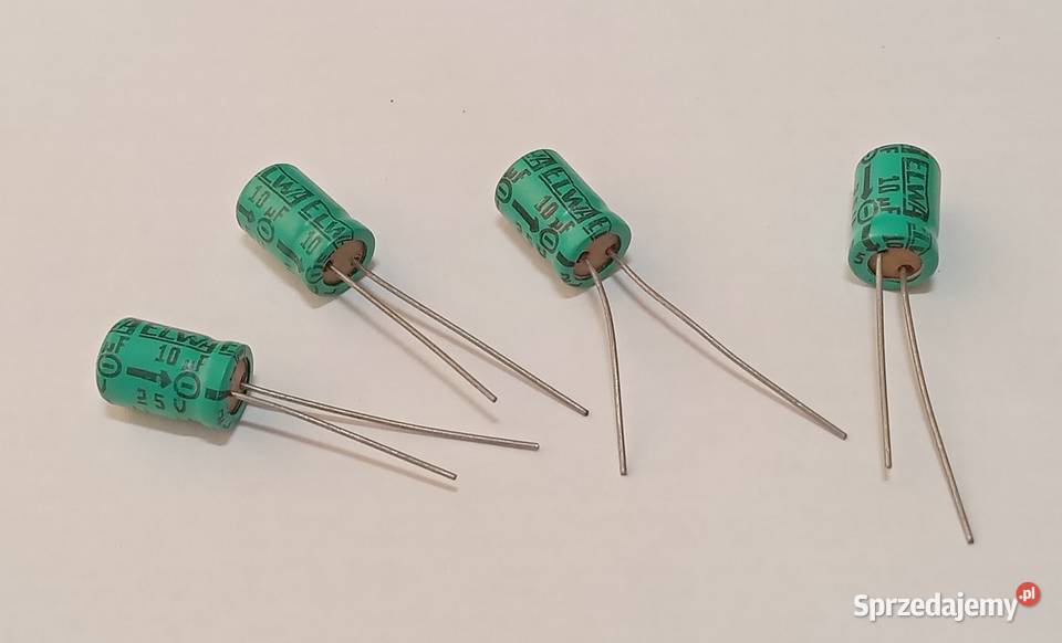 Kondensator 10uF 25V Unitra ELWA Gdańsk