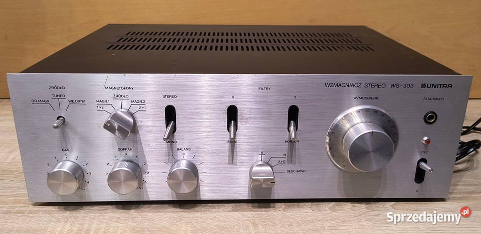 Wzmacniacz WS303 Unitra pomorskie