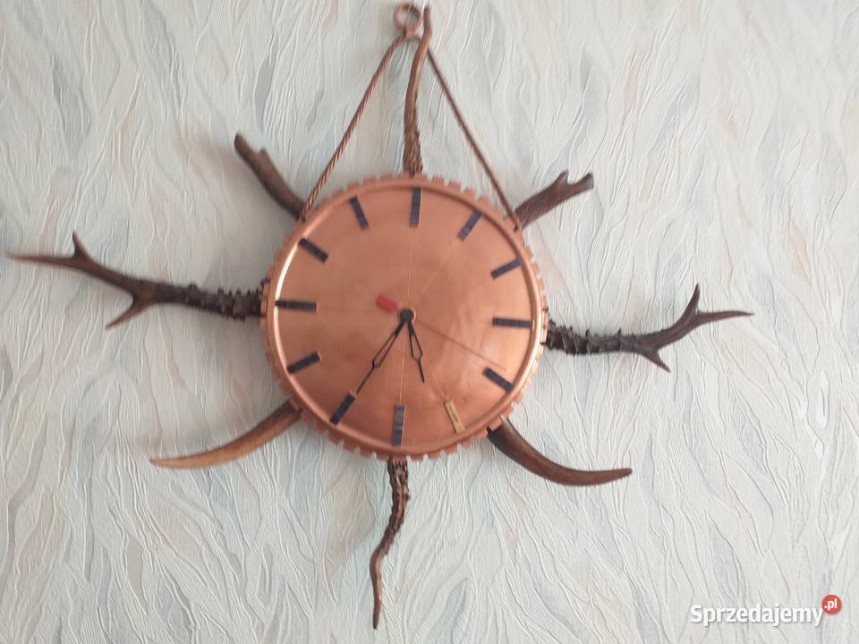 Oświetlenie z rogów i miedzi pomorskie Starogard Gdański sprzedam