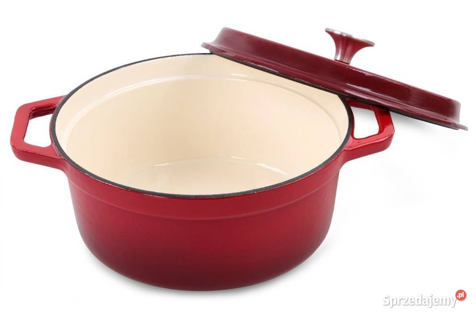 35L żeliwny garnek z samopodlewającą pokrywką mazowieckie Warszawa