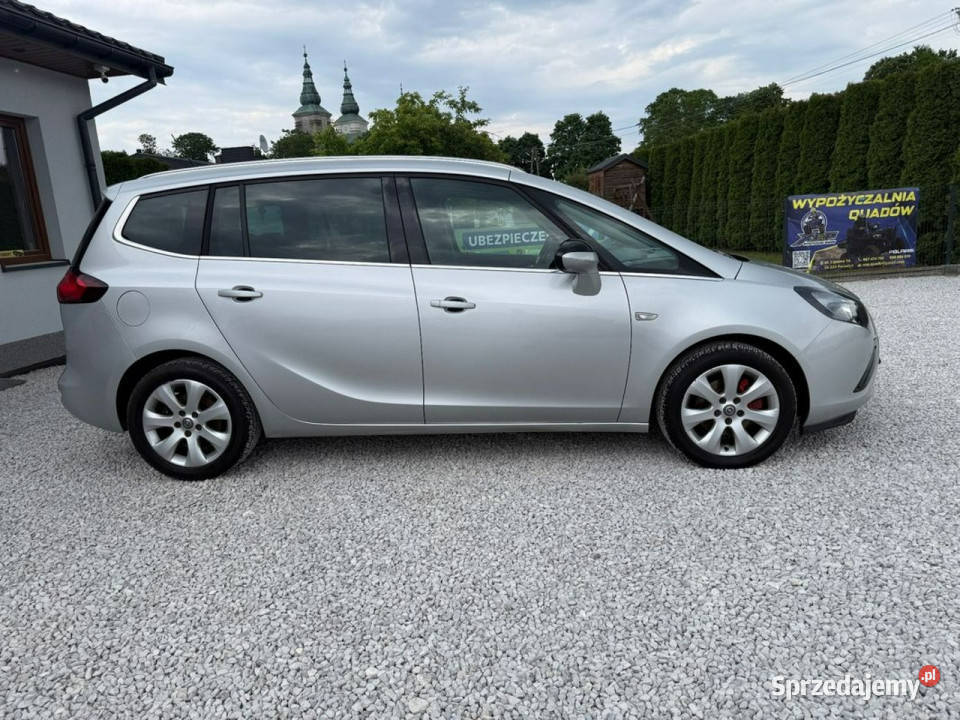 Opel Zafira 14 turbo Pierwszy właściciel ASR (kontrola trakcji) łódzkie Paradyż