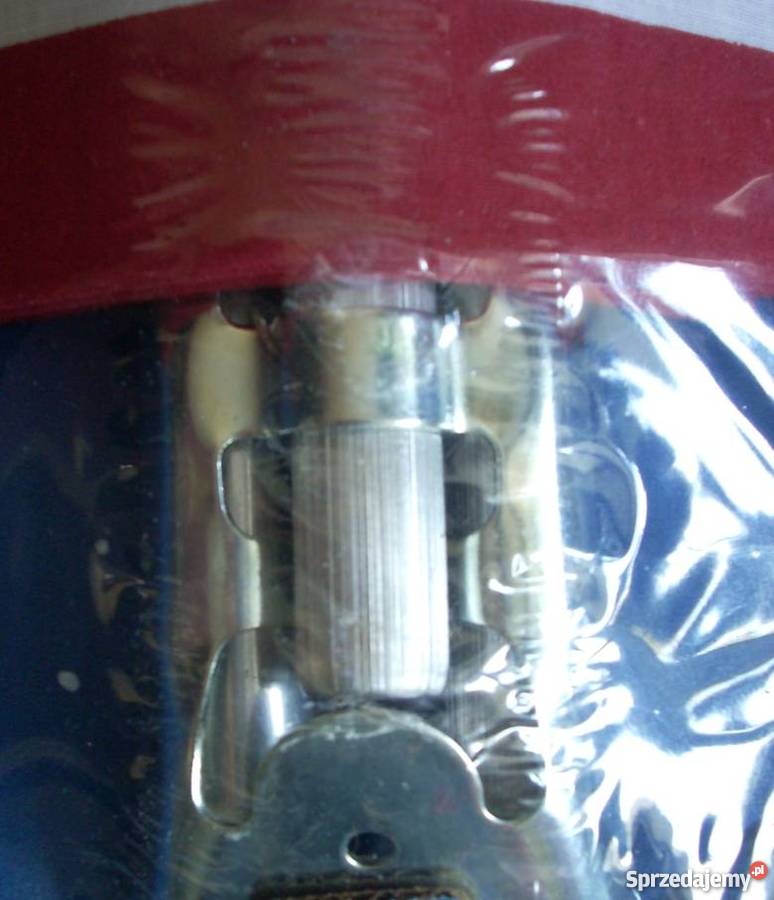 flaga USA z aluminiowym masztem i złotym orłem