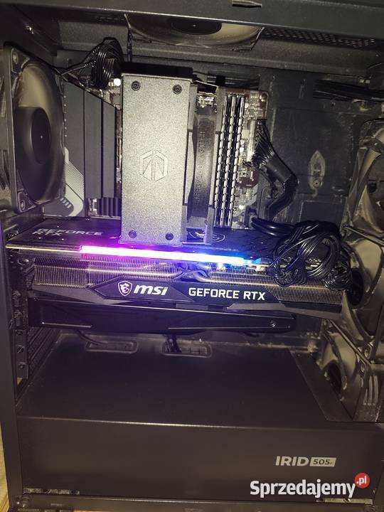 Komputer gamingowy RTX 3080 i5 12400f 32GB RAM 2 Liczba rdzeni procesora 6 Dydnia sprzedam
