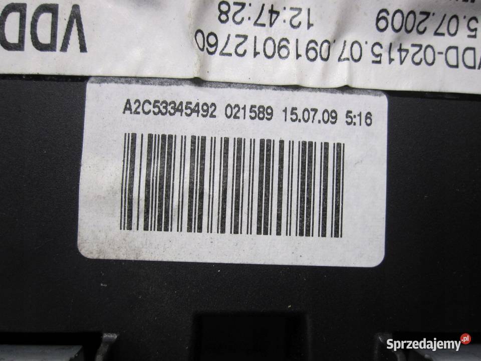 VW GOLF VI 10r licznik zegary 5K0920960H ANGLIK świętokrzyskie Kielce