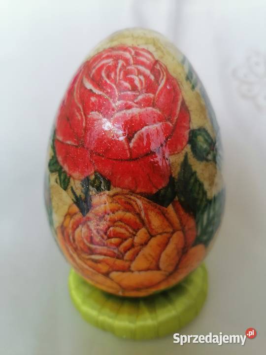 jajko jajo ozdoba 12 stroik hand made pisanka Sierpc