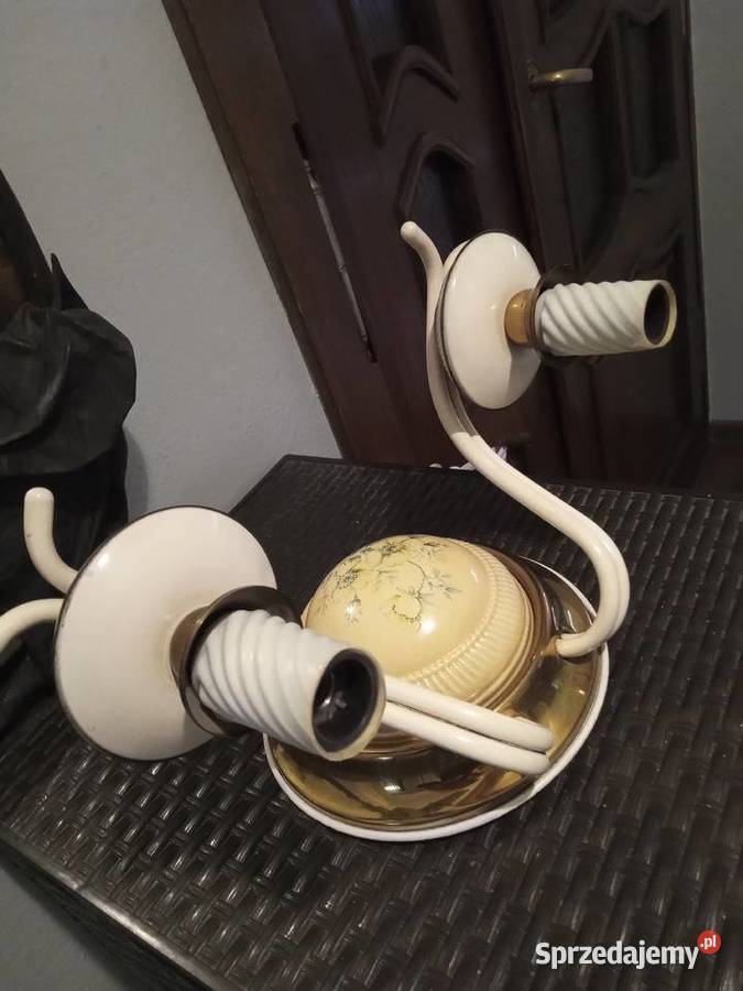 Żyrandol lampa wisząca CICHOŃ Katowice vintage Tychy