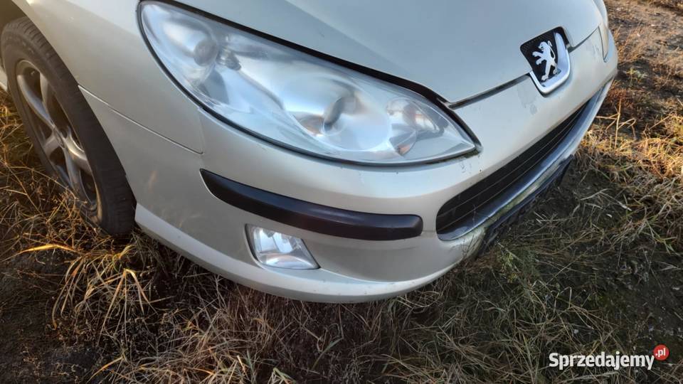 Zderzak przód przedni kompletny Peugeot 407 KCVD Książ Wielkopolski